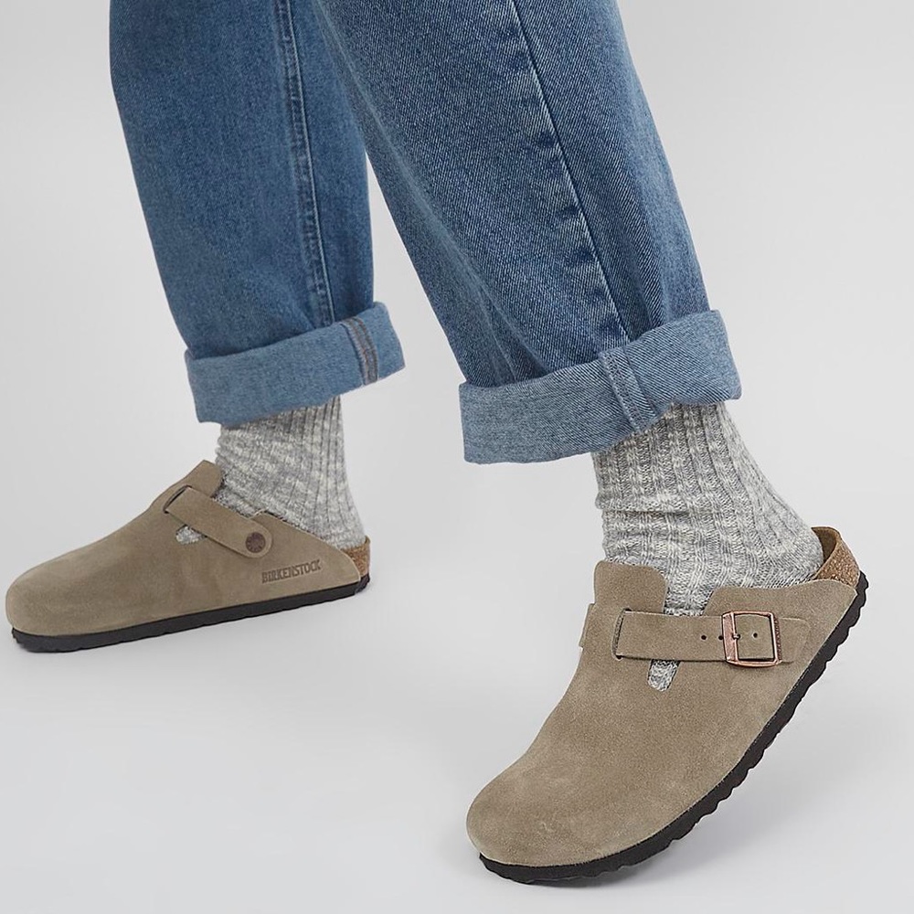 NIB Birkenstock Boston Taupe size 40